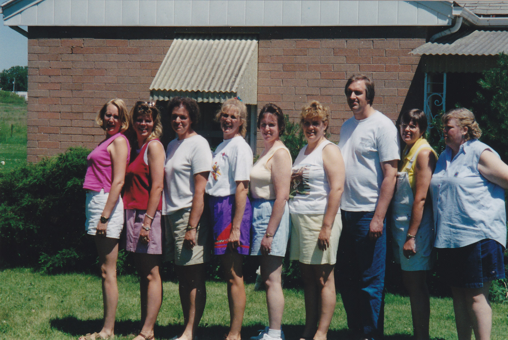 Cousin Beer Gut Contest 2000