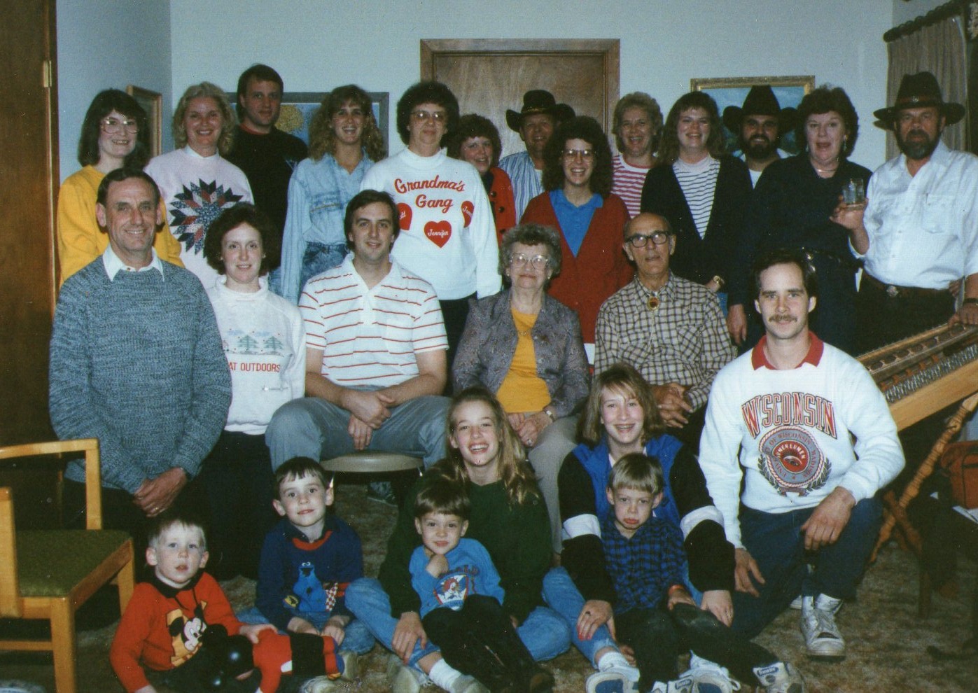 Jacobs Family in Mountain View Arkansas 1991
