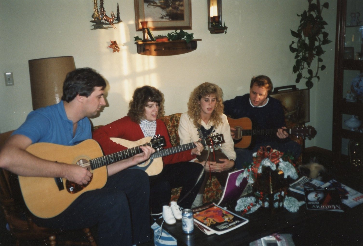 Cousins Making Music