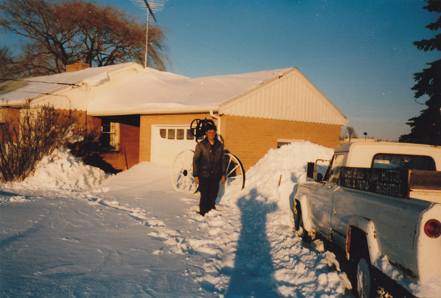 Walter Snowstorm House Appleton Rd 1985